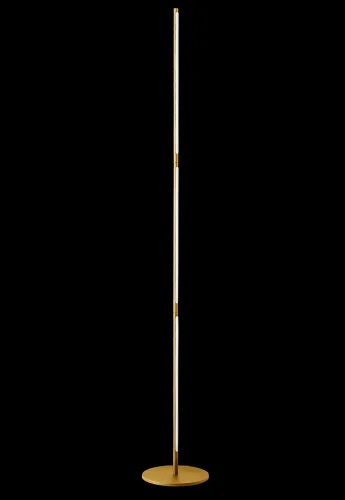 Торшер LED LARGO PT25W GOLD Crystal Lux  золотой 3 лампы, основание золотое в стиле хай-тек
 фото 2